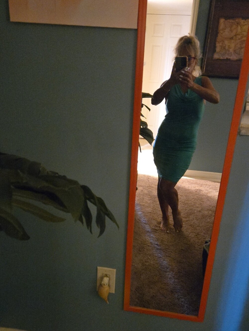 Green Sleeveless Bodycon Mini Dress